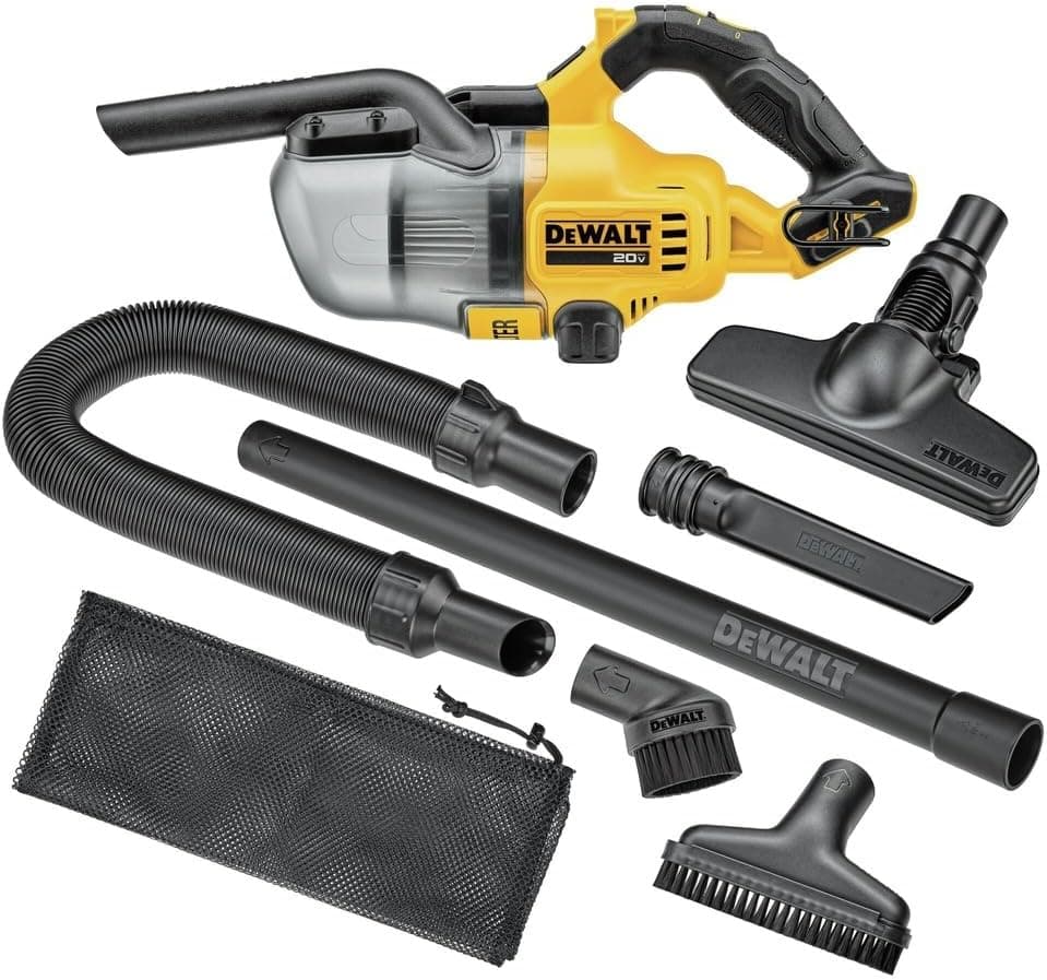 DEWALT 20V Handheld Vacuum Cordless, Car Vacuum with HEPA Filter