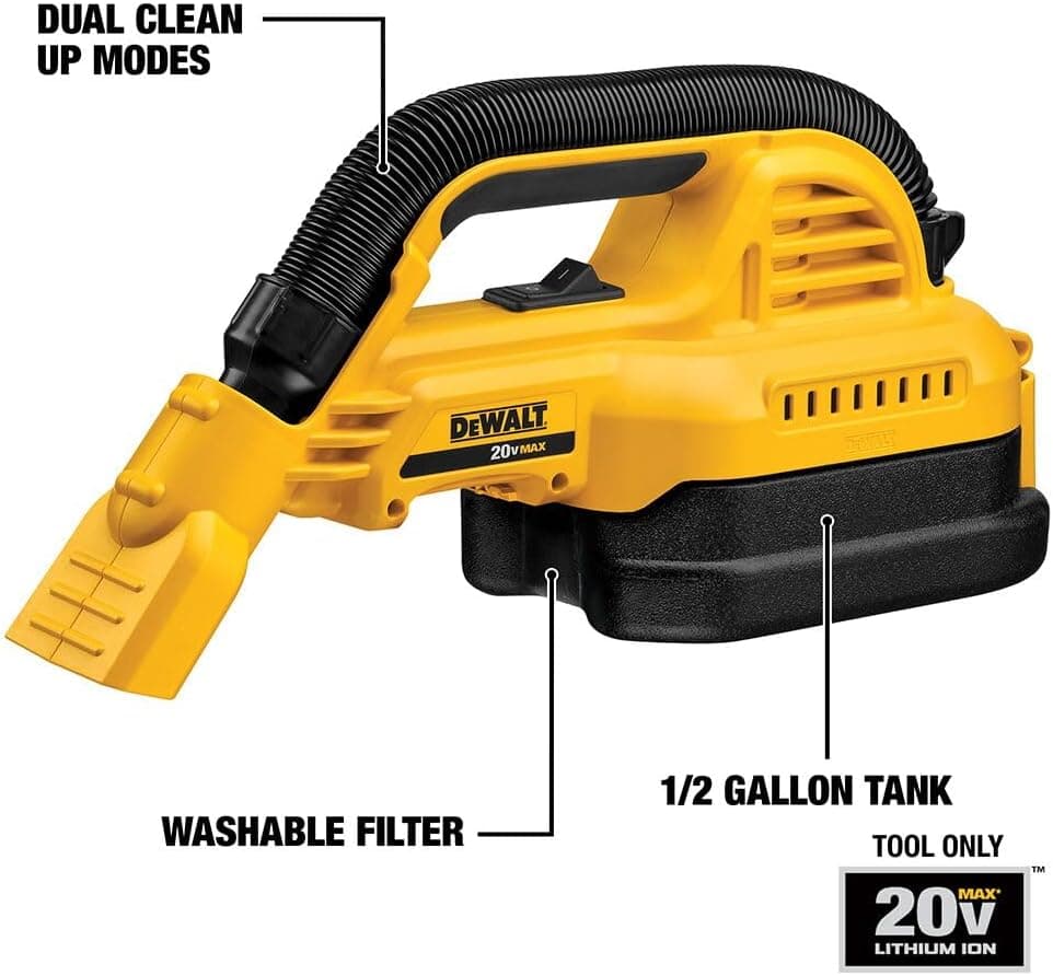 DeWalt 20V MAX Handheld Vacuum Review - Powerful Cordless Cleaning