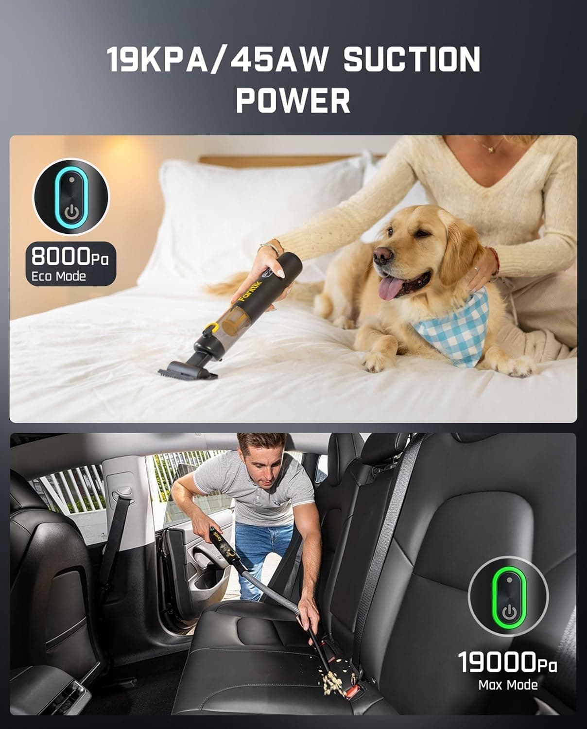 Fanttik Slim V8 APEX Car Vacuum Review - Powerful Handheld Cleaning